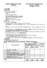 Đề cương giữa học kỳ 2 Toán 11 năm 2024 – 2025 trường THPT Hoàng Văn Thụ – Hà Nội