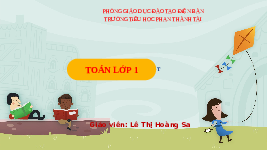 Giáo án điện tử Toán 1 Chủ đề 4 Bài 16 Kết nối tri thức: Định hướng trong không gian