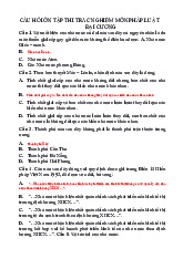 TOP 700 Câu hỏi trắc nghiệm Môn Pháp luật đại cương | Đại học Khoa học và Công nghệ Hà Nội