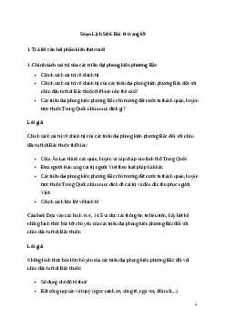 Giải Lịch Sử 6 Bài 14: Chính sách cai trị của các triều đại phong kiến phương Bắc.... | Cánh diều