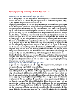 Văn mẫu lớp 6 Kết nối tri thức bài Tả quang cảnh một phiên chợ Tết Hay Chọn Lọc