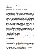 Mẫu đơn xin trợ cấp khó khăn và Cách viết đơn xin hỗ trợ