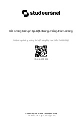 Đề cương ôn tập môn Pháp luật phòng, chống tham nhũng | Trường Đại Học Kiểm sát Hà Nội