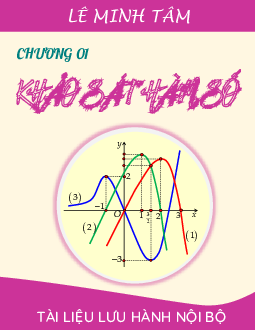 Ứng dụng đạo hàm để khảo sát và vẽ đồ thị của hàm số – Lê Minh Tâm Toán 12