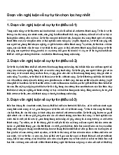 Đoạn văn nghị luận về sự tự tin chọn lọc hay nhất | Ngữ văn 10