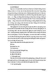 Tiểu luận kinh tế phát triển - Kinh tế | Trường Đại học Vinh