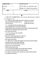 Đề thi giữa học kỳ 1 môn Hoạt động trải nghiệm lớp 8 năm học 2024 - 2025 - Đề số 1 | Bộ sách Kết nối tri thức