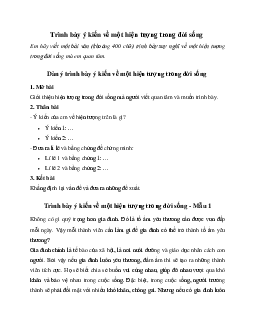 Văn mẫu lớp 6: Trình bày ý kiến về một hiện tượng (vấn đề) trong đời sống mà em quan tâm | Kết nối tri thức