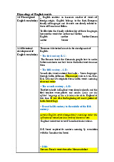Chapter 2 - Etymology of english vocabulary môn Văn hóa Anh | Đại học Đồng Tháp