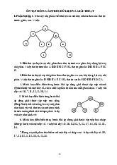 bài tập thực tiễn ôn thi môn cấu trúc dữ liệu và giải thuật - Học Viện Kỹ Thuật Mật Mã