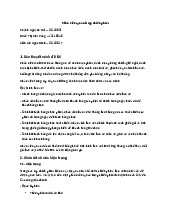 Yêu Cầu Người Dùng Phần Mềm Quản Lý Rạp Chiếu Phim | Môn Quản lý đối với dự án phần mềm - Đại học Sư phạm Kỹ thuật Thành phố Hồ Chí Minh