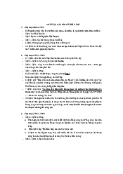 Sơ lược các mốc thời gian trong môn tư tưởng Hồ Chí Minh| Đại học Kinh Tế Quốc Dân