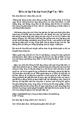 Đề ôn hè lớp 8 lên lớp 9 môn Ngữ Văn năm 2025 - Đề 4