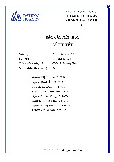 Báo cáo Cuối Kỳ lý thuyết Quan Hệ Công Chúng | Đại học Hoa Sen