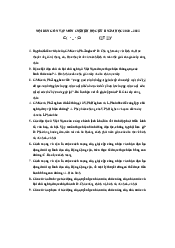 Nội dung ôn tập môn Chủ nghĩa xã hội khoa học học kỳ II năm 2020 - 2021 | Đại học Văn Lang