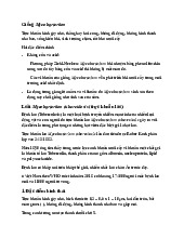 Lý thuyết vi khuẩn lao môn Vi sinh vật đại cương | Học viện Nông nghiệp Việt Nam