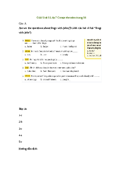 Giải Tiếng Anh 7 Unit 5: Comprehension | Explore English