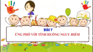 Bài 7: Ứng phó với tình huống nguy hiểm | Bài giảng PowerPoint GDCD 6 | Chân trời sáng tạo