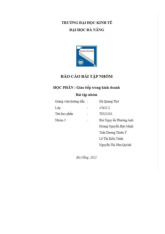 BÁO CÁO ĐỀ TÀI NHÓM 4CE - TÌM HIỂU VỀ CÔNG TY PAYPAL – PAYPAL PTE.LTD