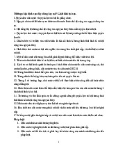Tổng hợp các nhận định đúng/sai môn Pháp luật đại cương | Trường Đại học Kinh tế, Đại học Đà Nẵng