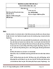 Bài Thi Cuối Kỳ: Pháp Luật Đại Cương - Mã Đề 22 | Đại học Thương Mại