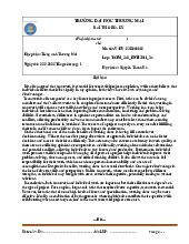 Bài thi giữa kỳ Tiếng Anh Thương Mại | Đại học Thương Mại