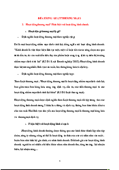 Đề cương luật thương mại 2 - Luật Thương mại quốc tế | Trường Đại học Luật, Đại học Quốc gia Hà Nội
