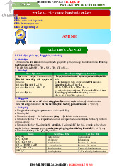 Lý thuyết và bài tập: Chuyên đề - Hợp chất hữu cơ chứa Nitrogen môn Hoá học 12