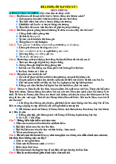 Đề cương ôn tập học kỳ 1 môn Hoạt động trải nghiệm lớp 8 năm học 2024 - 2025