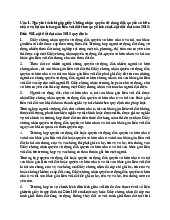 Tài liệu ôn tập Môn Luật đất đai | Trường Đại học Luật Hà Nội