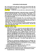 Điều Kiện Lịch Sử và Vai Trò C.Mác, Ph.Ăngghen | Môn Chủ nghĩa xã hội khoa học - Đại học Văn hóa Hà Nội