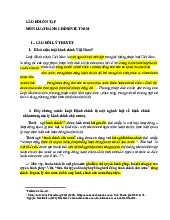 Tài liệu ôn tập luật hành chính  |  Trường Đại học Luật, Đại học Quốc gia Hà Nội