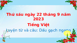 Giáo án điện tử Tiếng Việt 4 Tuần 2 Cánh diều: Luyện từ và câu