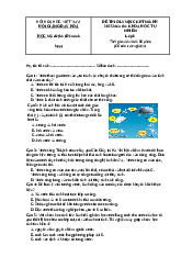 Olympic- KHTN  HH 2025 -Lop 6- Đề minh họa