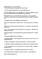 Đề cương Luật La mã về giao dịch dân sự môn Luật La mã | Trường Đại học Luật, Đại học Quốc gia Hà Nội