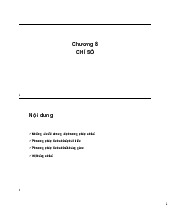 Chương 8: Tính Toán và Phân Tích Chỉ Số Kinh Tế môn Thống kê trong kinh tế và kinh doanh | Trường Đại học Kinh tế Quốc dân