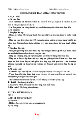 Giáo Án Dạy Thêm Toán 6 Hai Bài Toán Cơ Bản Của Phân Số