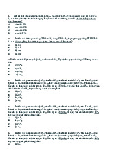 Bài tập trắc nghiệm Môn Tài chính quốc tế | Đại học Sư phạm Kỹ thuật Thành phố Hồ Chí Minh
