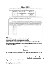 Bài tập cuối chương thống kê ứng dụng | Trường Đại học Kinh tế – Luật