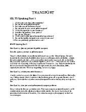 Tài liệu sưu tầm. IELTS Speaking about Transport