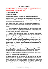 Đề Cương Ôn Tập Môn Cải cách hành chính nhà nước | Học viện Hành chính Quốc gia