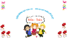 Giáo án điện tử Toán 2 Chương 4 Cánh diều: Biểu đồ tranh