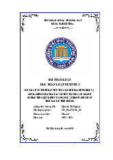 Thủ Tục Giải Thể Doanh Nghiệp | Bài thảo luận luật kinh tế