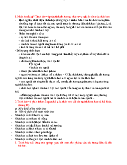 Nhân học là gì? Trình bày và phân tích đối tượng, nhiệm vụ nghiên cứu của nhân học | Đại học Sư Phạm Hà Nội