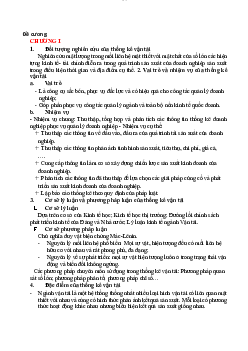 Đề cương lý thuyết thống kê - Triết học | Trường Đại học Giao thông Vận Tải