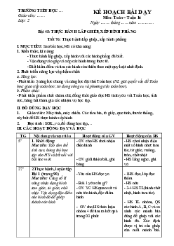 Giáo án Toán 2 sách Cánh diều (Cả năm) | Tuần 16