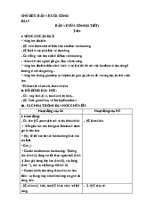 Chủ Đề 5: Bảo Vệ Của Công Bài 5 Bảo Vệ Của Công (3 Tiết) môn Khoa học tự nhiên 7