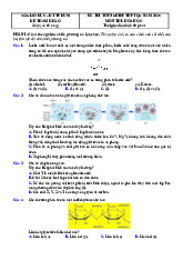 Đề tham khảo tốt nghiệp THPT 2025 môn Hóa Sở GD TPHCM