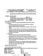 Báo cáo thực hành - Kinh tế đại cương | Trường Đại học Khoa học Tự nhiên, Đại học Quốc gia Thành phố Hồ Chí Minh