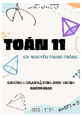 Bài tập bổ trợ môn Toán 11 chương quan hệ song song trong không gian